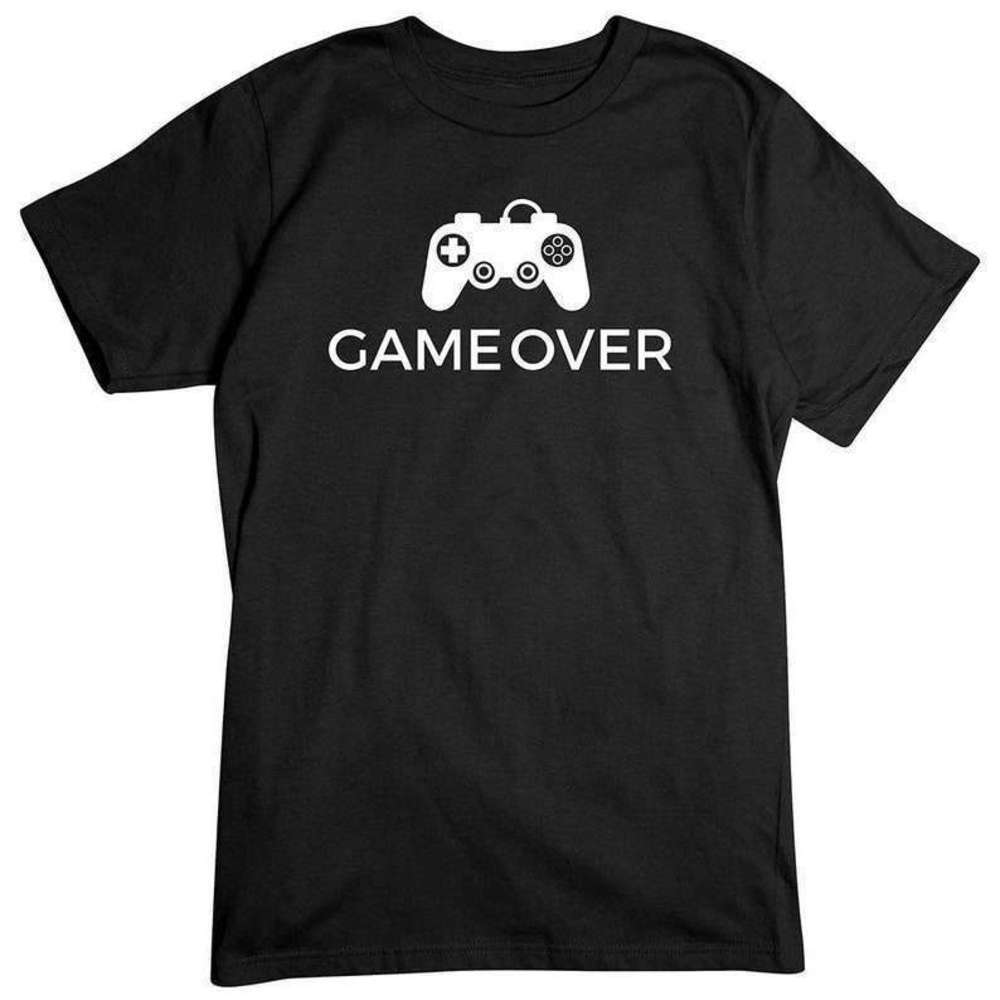 Game Over Classic Retro Gamer Graphic Unisex T-Shirt